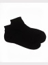 Носки мужские укороченные с перфорацией, черные