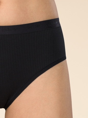 LULC6360 трусы женские (черный)