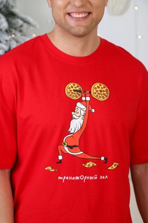 Костюм мужской Пиццайоло-4 красный