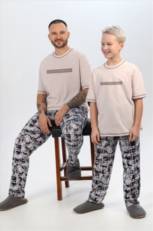 Костюм для мальчика Реал-1 бежевый