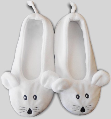 Детские тапочки-балетки "Мышки"