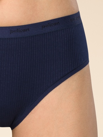 LULC6360 трусы женские (т-синий)