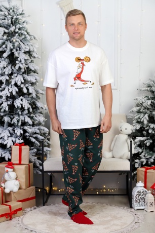 Костюм мужской Пиццайоло-4 молочный