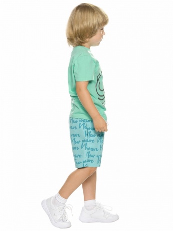 Шорты купальные для мальчика "Новая волна", ментол (рост 98-116)