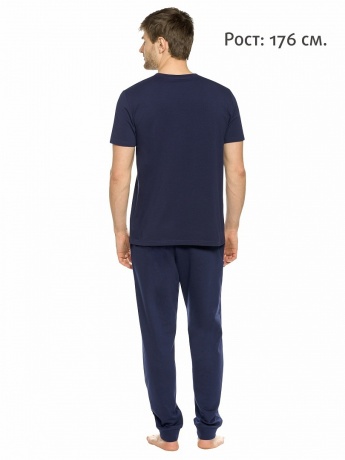 Мужской комплект "Я буду тебя бесить" (брюки, рост 176)