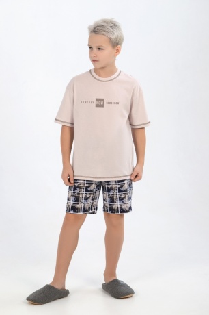 Костюм для мальчика Реал-2 бежевый