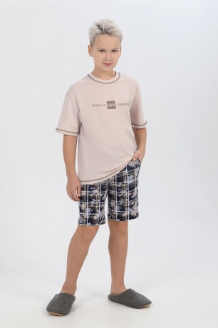 Костюм для мальчика Реал-2 бежевый