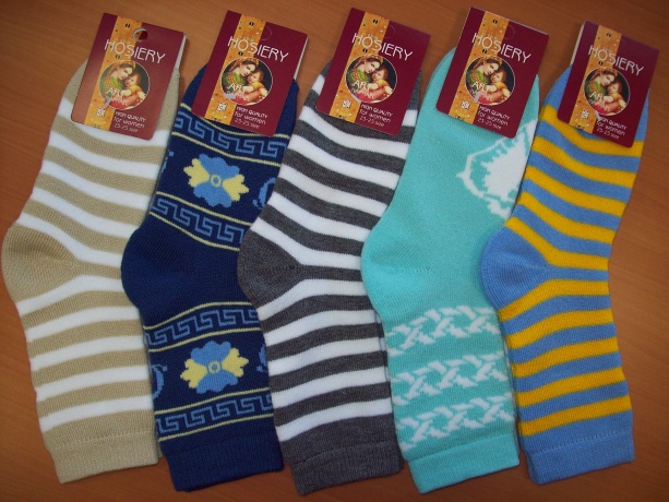 Женские махровые полушерстяные носки 5351