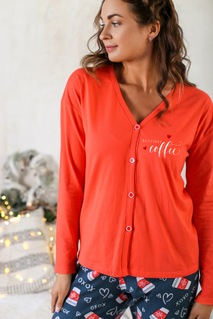 Женская пижама в стиле family look "Крис-2"