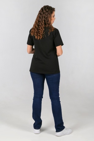 Футболка женская Эдит черный