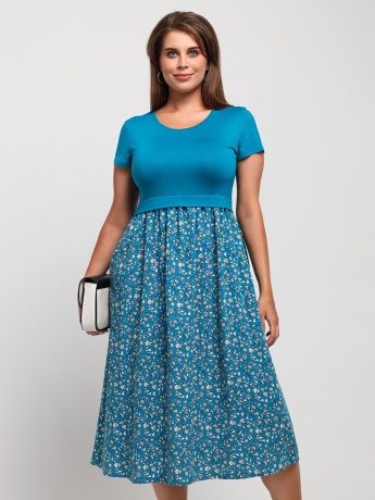Платье женское Кассандра-2 бирюзовый
