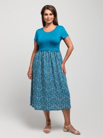 Платье женское Кассандра-2 бирюзовый