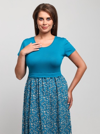 Платье женское Кассандра-2 бирюзовый