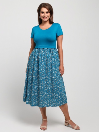 Платье женское Кассандра-2 бирюзовый