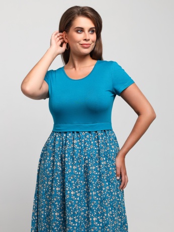 Платье женское Кассандра-2 бирюзовый