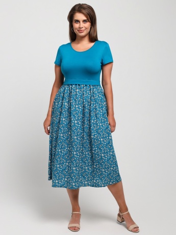 Платье женское Кассандра-2 бирюзовый
