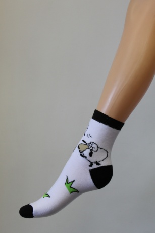 Женские махровые хлопковые носки 5357