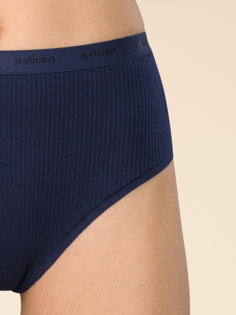 LUNC6360 трусы женские (т-синий)