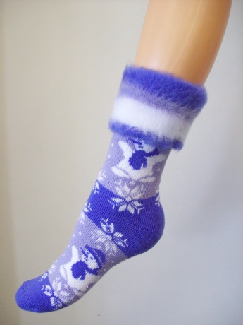 Женские ворсованные носки 7151