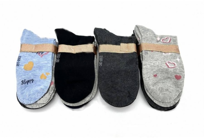 Женские носки с сердечками (3 шт)