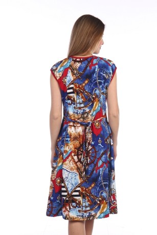 Халат женский Морской