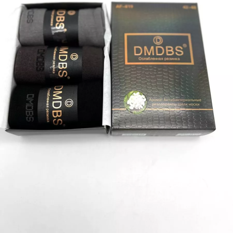 Носки мужcкие в подарочной коробке (шелковые)