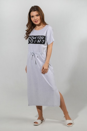 Платье-туника удлиненное женское Лонган