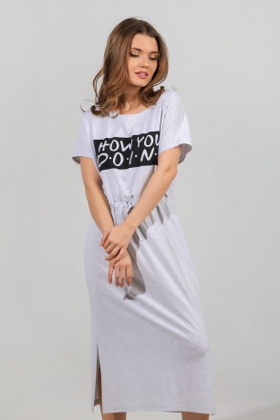 Платье-туника удлиненное женское Лонган