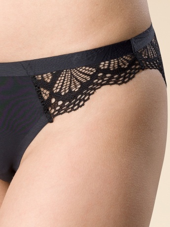 LBLB6340 трусы женские (черный)