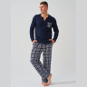Мужская пижама Горец (чернильный)