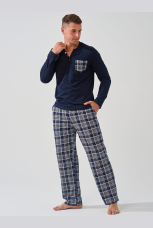 Мужская пижама Горец (чернильный)