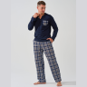 Мужская пижама Горец (чернильный)