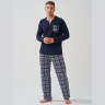 Мужская пижама Горец (чернильный)