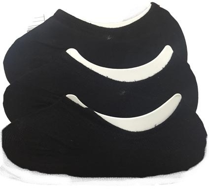 Носки женские MS укороченные, черные