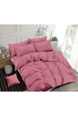 Постельное белье из поплина однотонного, цвет лиловый