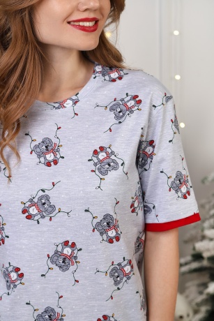 Новогодняя туника женская Время сказки-1