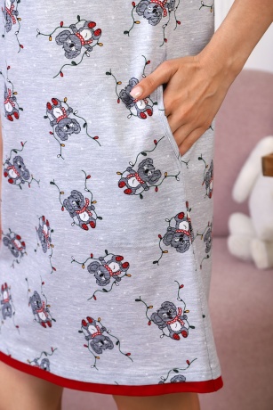 Новогодняя туника женская Время сказки-1