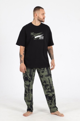 Костюм мужской Нил-3 черный