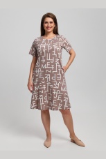 Платье женское Манифест-1 бежевый
