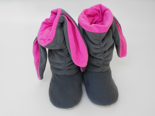 Женские угги флис Зайки