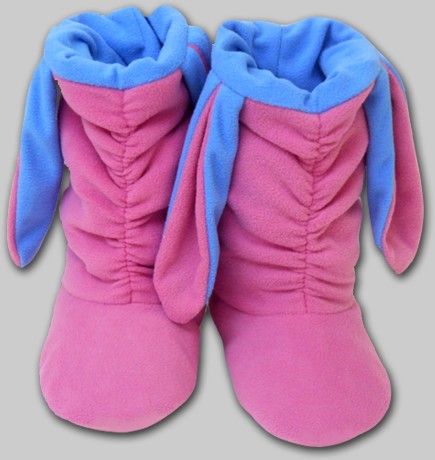 Женские угги флис Зайки