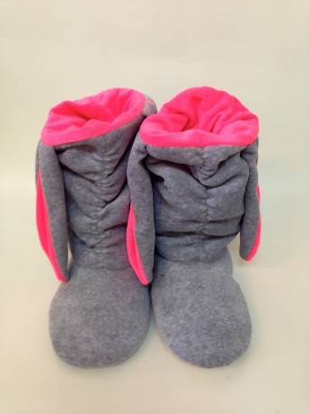 Женские угги флис Зайки