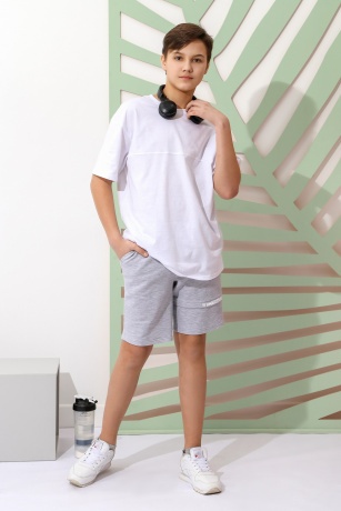 Шорты для мальчика Гоу-1 серый