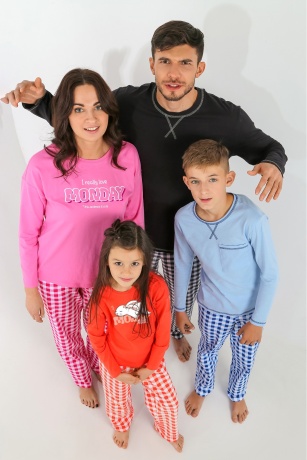 Мужская пижама Пиксель-4