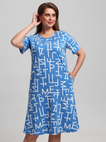 Платье женское Манифест-1 голубой