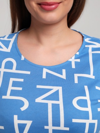 Платье женское Манифест-1 голубой