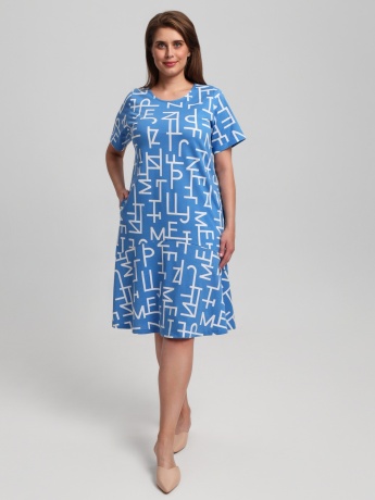 Платье женское Манифест-1 голубой