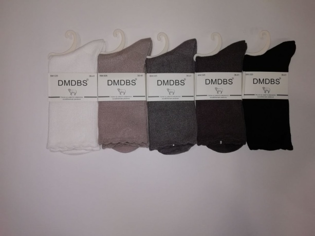 Женские носки из шерсти, ослабленная резинка