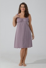 Сорочка женская Татьяна капучино