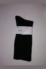 Женские носки высокие из шерсти с узорами